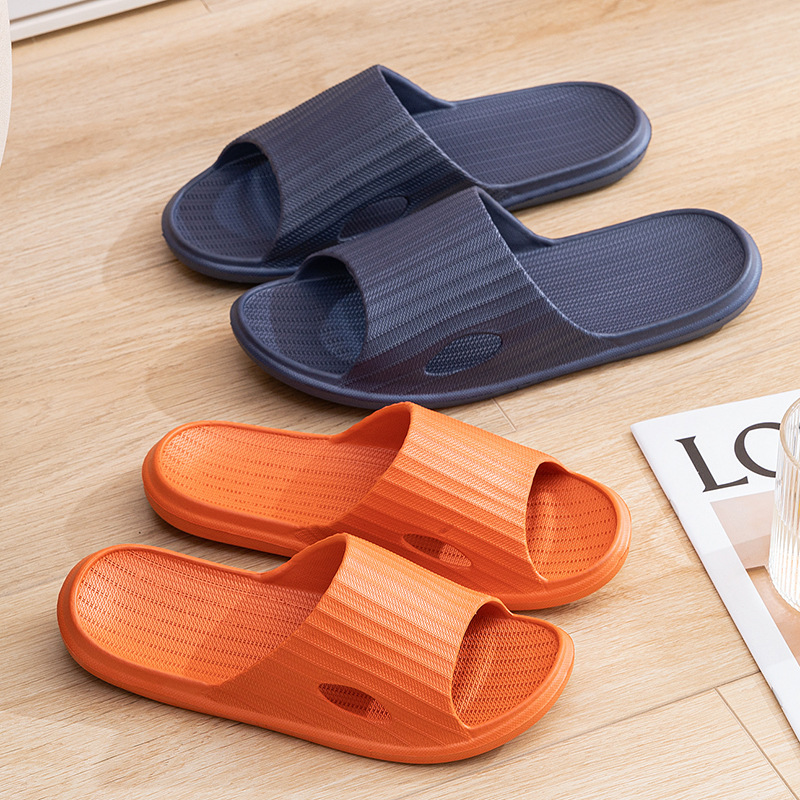 Qida Shun New Home Slippers for Summer, Non-Slip Foam Indoor Bathroom Slippers for Couples, Available in Multiple Colors
