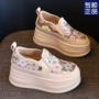 内增高厚底新款春秋季松糕鞋