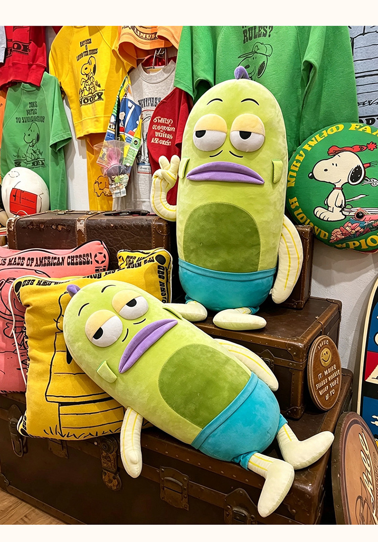 New ugly fish plush pillow, funny silly fish stuffed toy, wholesale pillow doll decoration