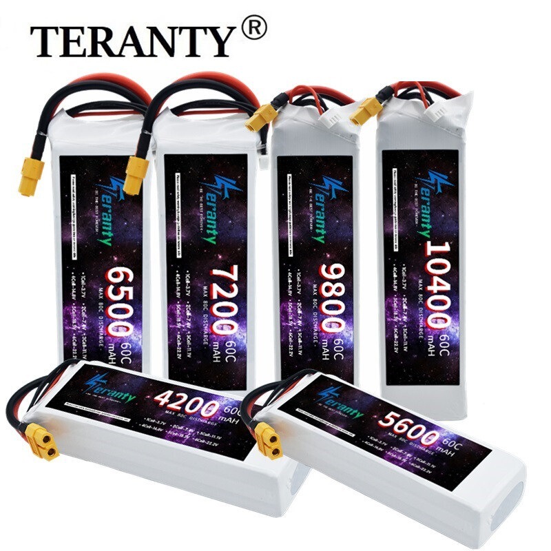 Factory Sales Model Battery 1500MAH-10400MAH 45C/60C 11.1V UAV Accessories 3S Lithium Battery