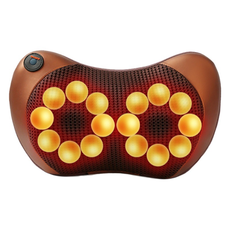 Comercio exterior masaje cervical eléctrico multifuncional almohada hombros cuello cintura hogar cuello vehículo de doble uso transfronterizo amasando masajeador
