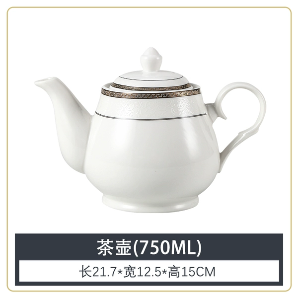 【Black Gold Guardian River】 Teapot