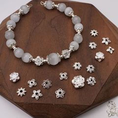 アマゾン混金合金花托スペーサー手作りdiyアクセサリービーズアクセサリー部品材料卸売り
