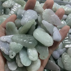 ビルマA級翡翠花雑貨ブレスレット翡翠翡翠工芸品生放送展示会ギフト