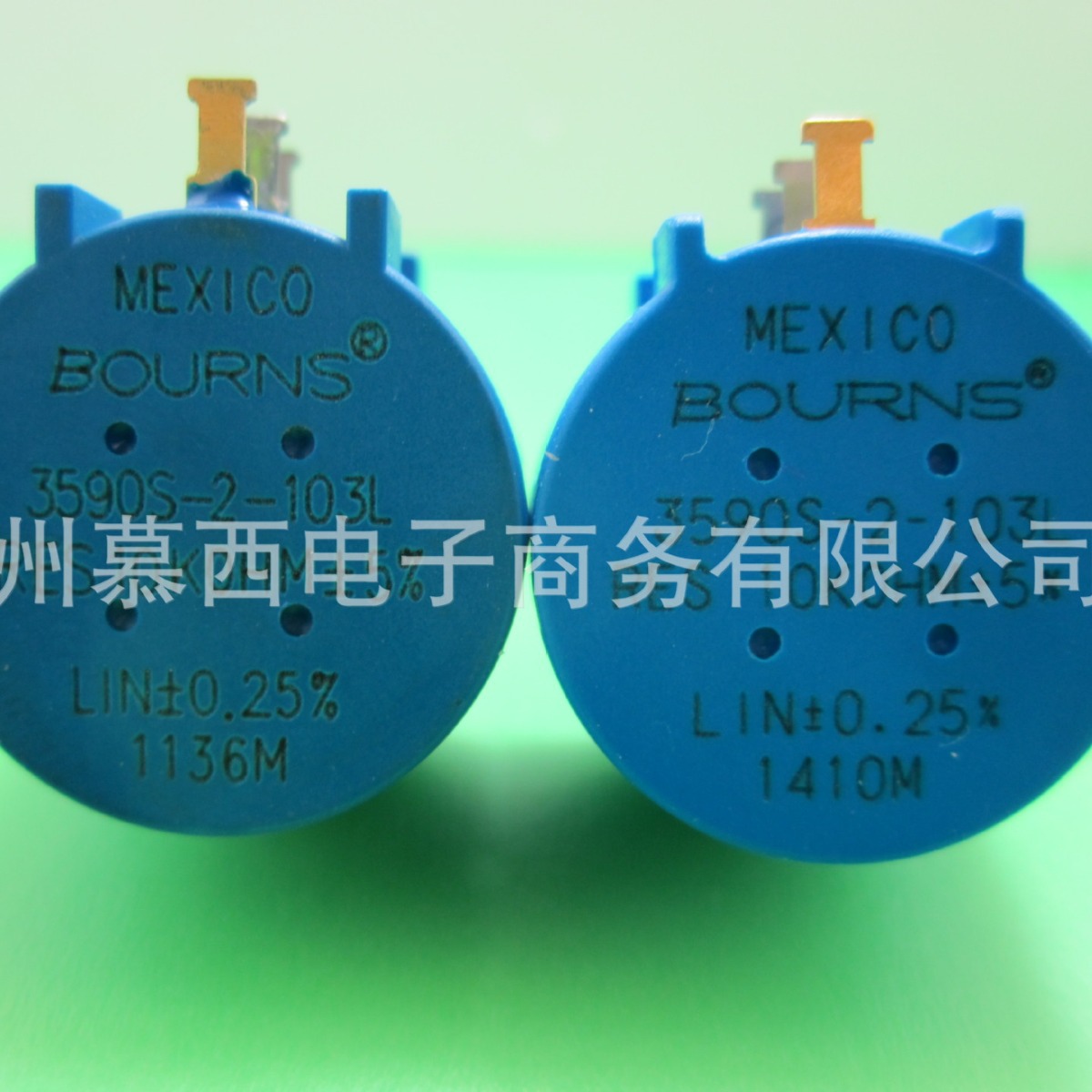 3590S-2-103L 10K 美国BOURNS原装进口  精密多圈电位器 10圈