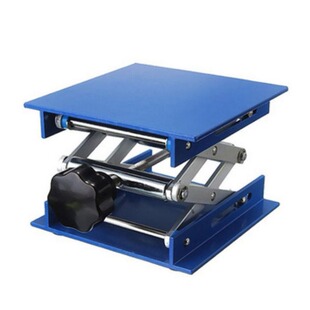 Wholesale laboratory dedicated manual all aluminum oxide small lifting platform with complete specifications 10cm square