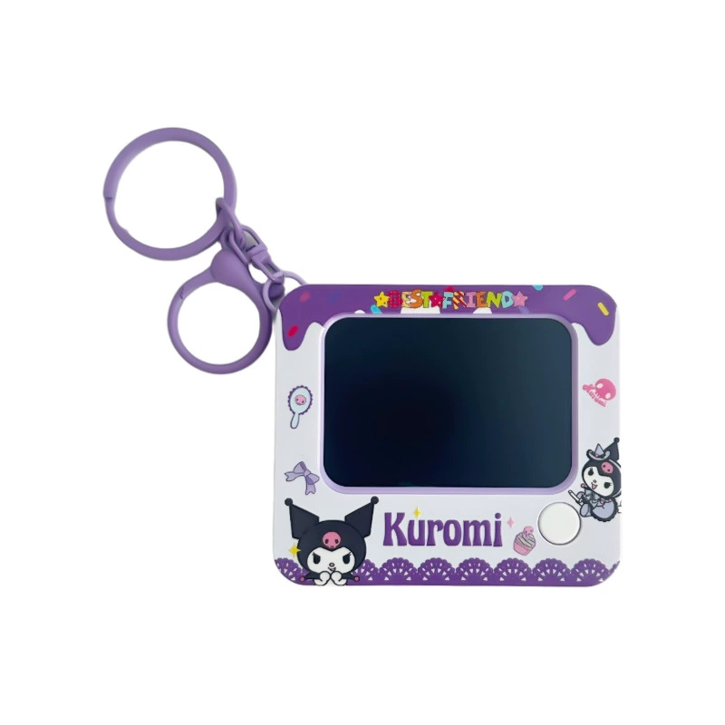 Cartoon drawing board, keychain, pendant, school bag for elementary school students, backpack accessory, graffiti, Birthday gift, wholesale