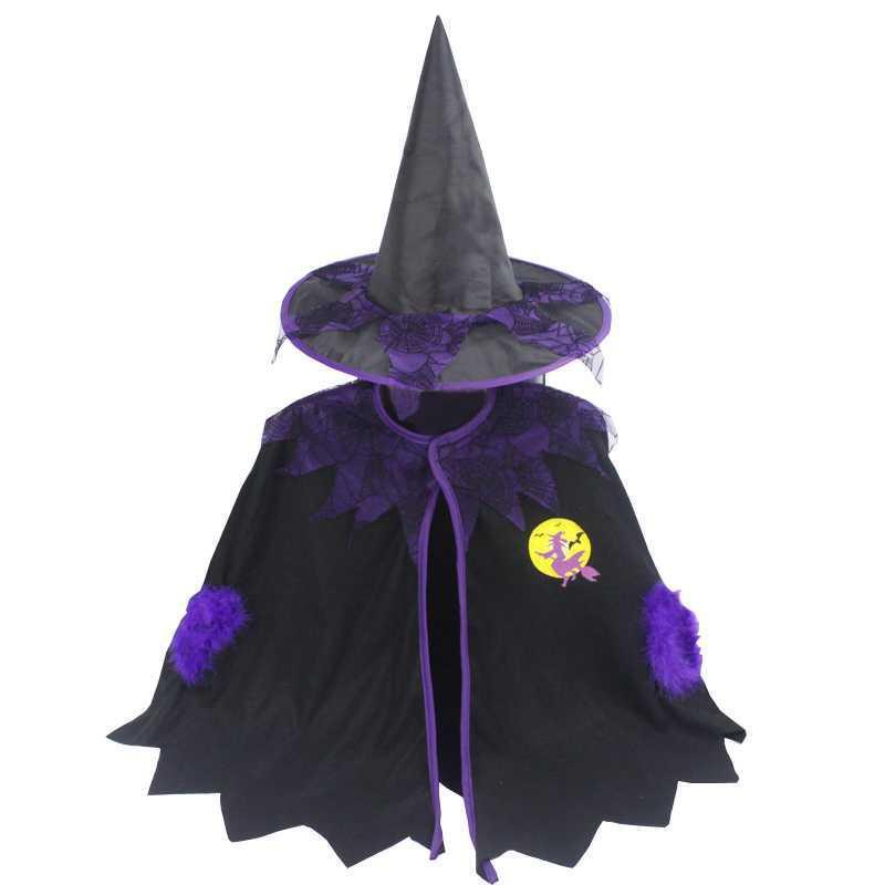 国境を越えた欧米2020ハロウィーン服装児童コスプレ児童魔女役が舞台演技服を演じる|undefined