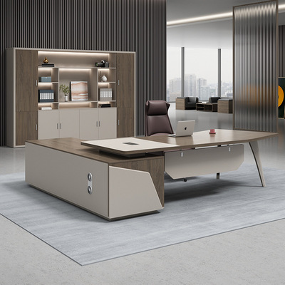 Boss to work in an office Table Simplicity modern Boss table Head Single Taipan Manager table Office to work in an office furniture