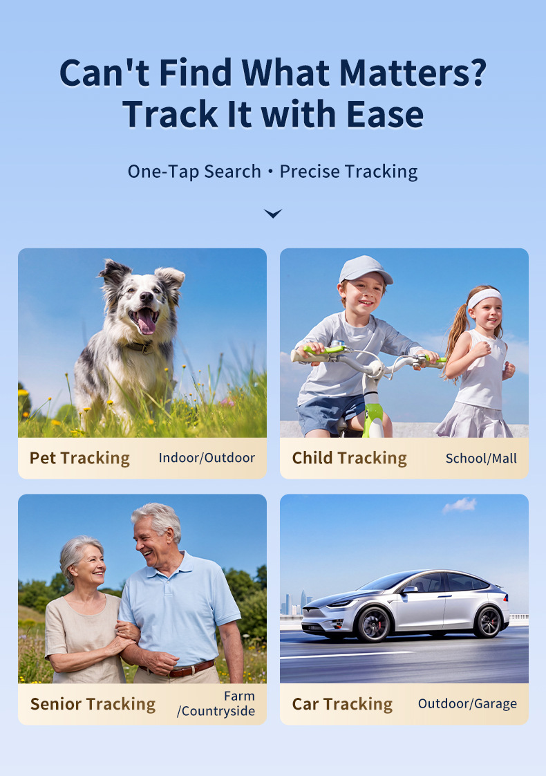 GPS tracker, low power consumption, portable, 4G, Beidou positioning, for car anti-theft, pet tracking, and personal safety, preventing loss