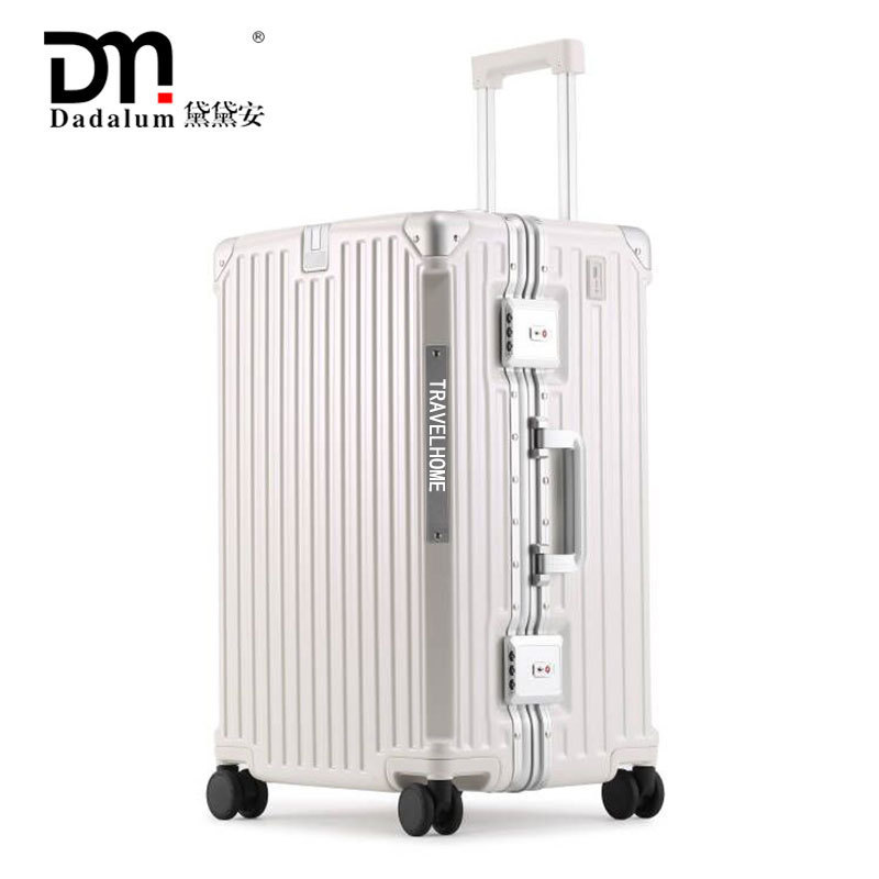 German Suitcase Aluminum Frame Satchel Trolley Case USB Charging Business Suitcase Dropshipping Boarding Case