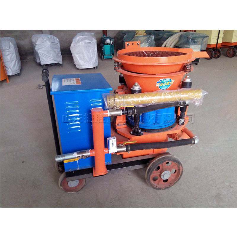 máquina de concreto de construcción de ingeniería máquina de chorro de concreto de pavimento municipal máquina de pulverización de material de alcantarilla de túnel