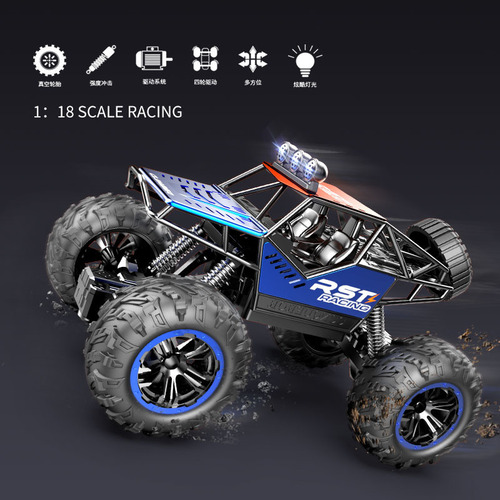 Cross-border children's remote control car climbing car charging electric remote control car toy alloy remote control off-road vehicle bigfoot