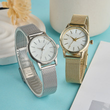 源头工厂一件代发跨境专供石英女生手表女士时尚网带腕表跨境热销