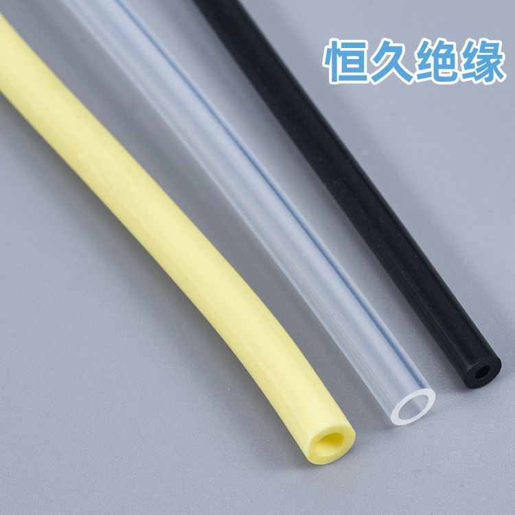 Silicone Hose Manufacturer High Temperature Resistant Transparent Silicone Casing Wear-Resistant and Odor-Free Silicone Rubber Tube Vacuum Oxygen Inhalation