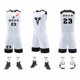 2K Basketball Uniform Customized High School League Jersey Customized Student Basketball Game Training Camp Team Uniform Printing Number Side Pocket