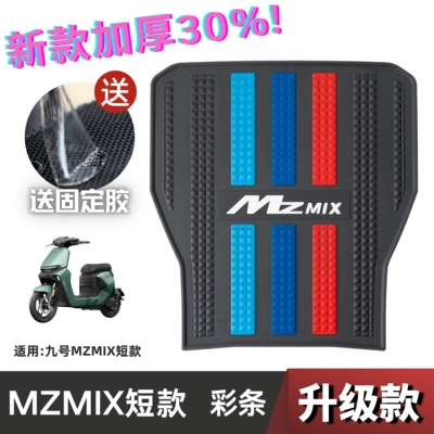 Electric vehicle foot mat | Mat No.9 Mzmix Long Tail - speed-model-no-9-mzmix-short-color-strip
