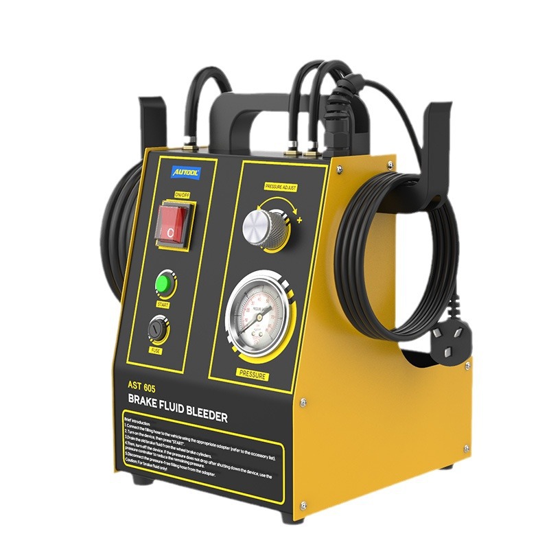 Máquina de Cambio de Líquido de Frenos para Automóviles AutoolAST605, Cambio de Aceite de Ajuste Automático Tipo Pulso, Especializada para Reparación y Mantenimiento de Automóviles.