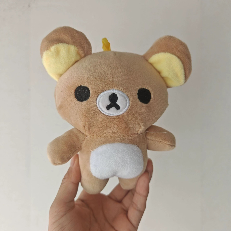 Rilakkuma Plush Doll Phone Clip Plush Cartoon Crossbody Bag with Detachable Shoulder Strap Crossbody Phone Accessory Rilakkuma Plush Doll Phone Clip Plush Cartoon Crossbody Bag with Detachable Shoulder Strap Crossbody Phone Accessory