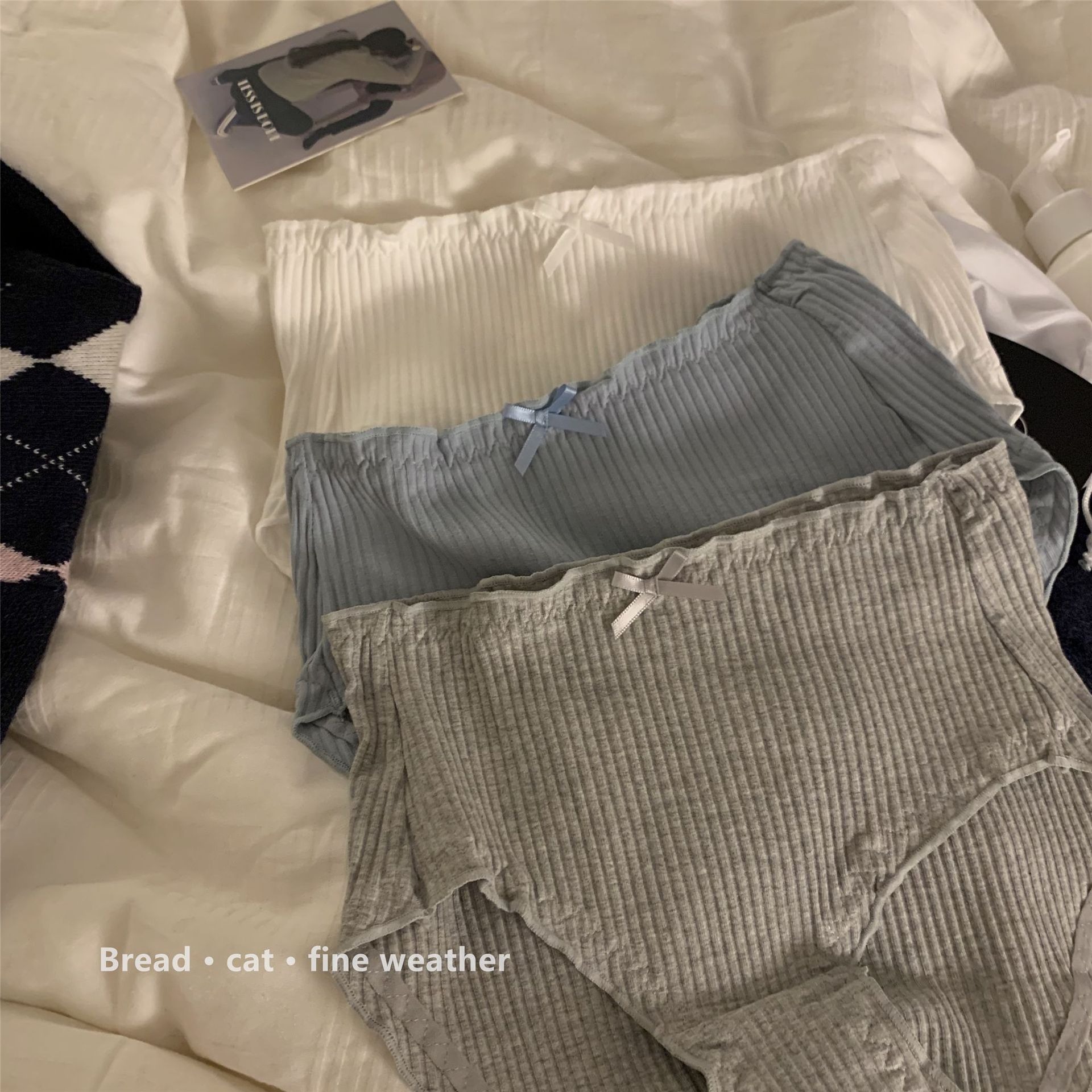 Base underwear, high quality comfortable trousers, cotton pants, mid rise