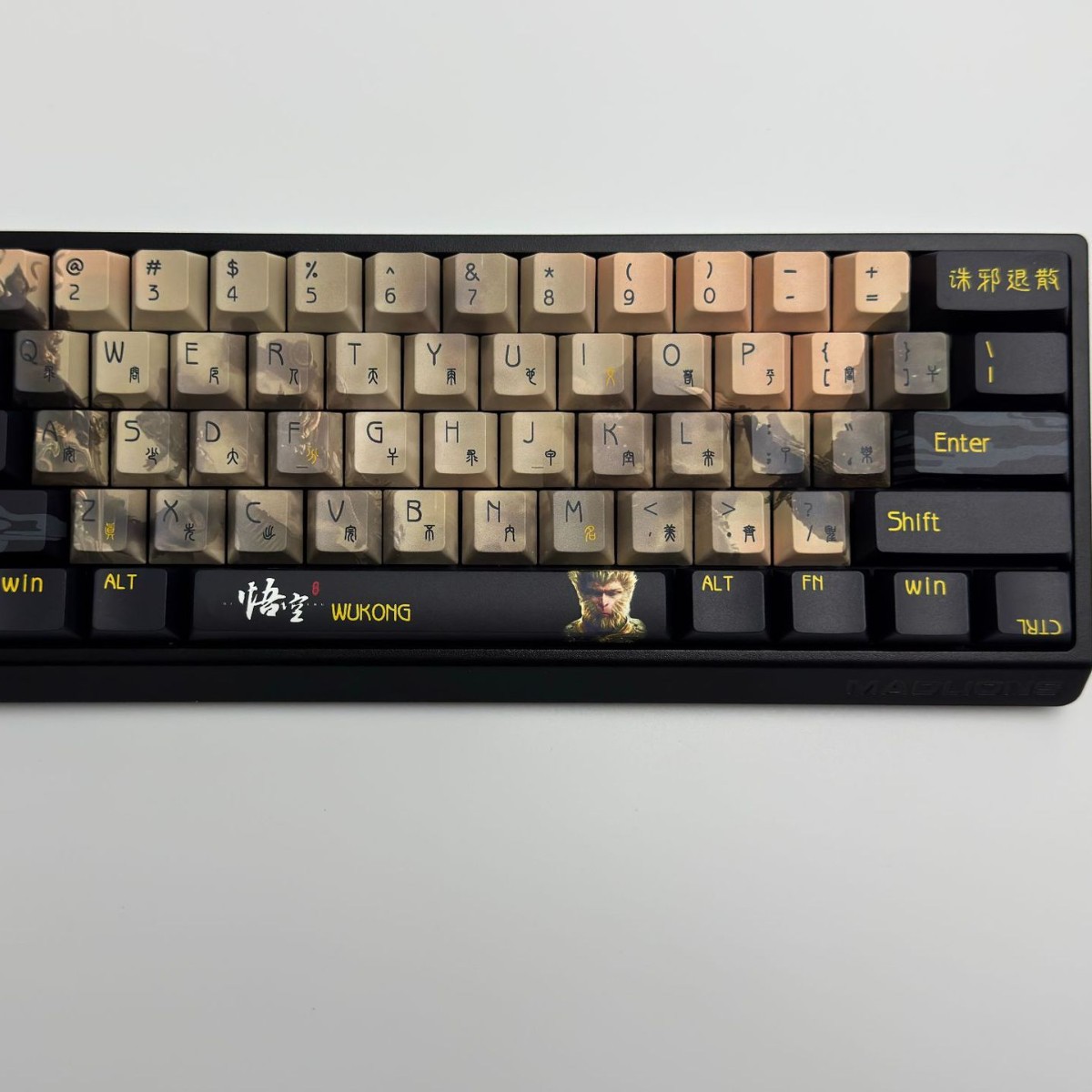 Wukong Original Original Keycap MDA Highly Personalized Customized PBT Thermal Sublimation Mechanical Keyboard Cap Texture