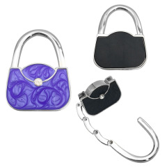 一鑽油包掛包鈎內摺疊手袋扣桌邊鈎包扣日本歐美喜歡純色系列