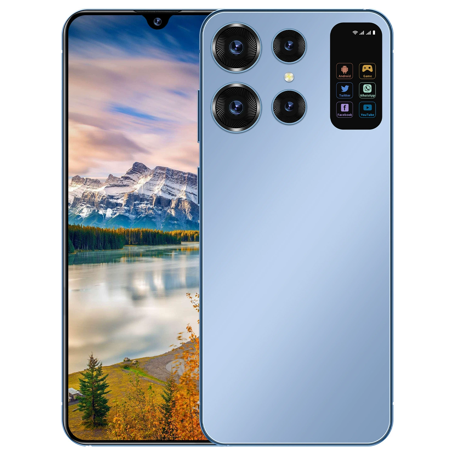 Кросс-бордер Android-смартфон S24 Ultra с истинной перфорированной экраном 16+1T зарубежная версия розничная ставка (горячий товар)