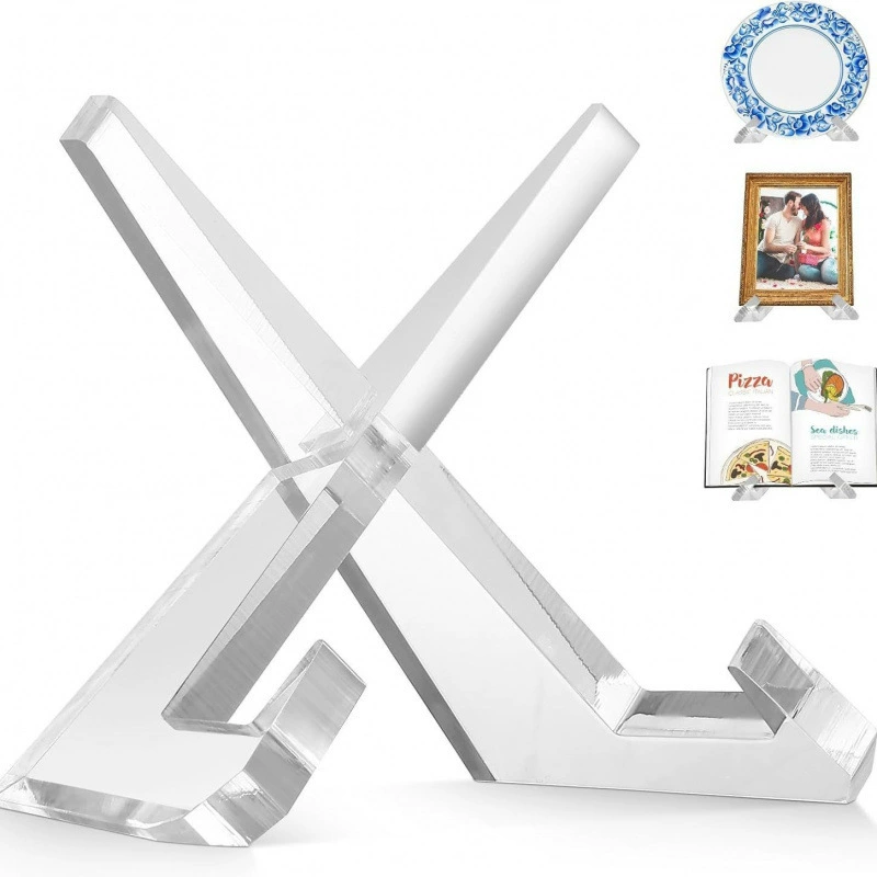 Прозрачная акриловая подставка для демонстрации, поднос для чая и тортов, художественная подставка, дисковая подставка, кронштейн для демонстрации