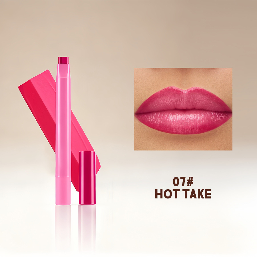 El estilo transfronterizo sin logo matte lipstick lipstick multifuncional eye-liner reposición de color y brillo humectante lipstick pen image 12