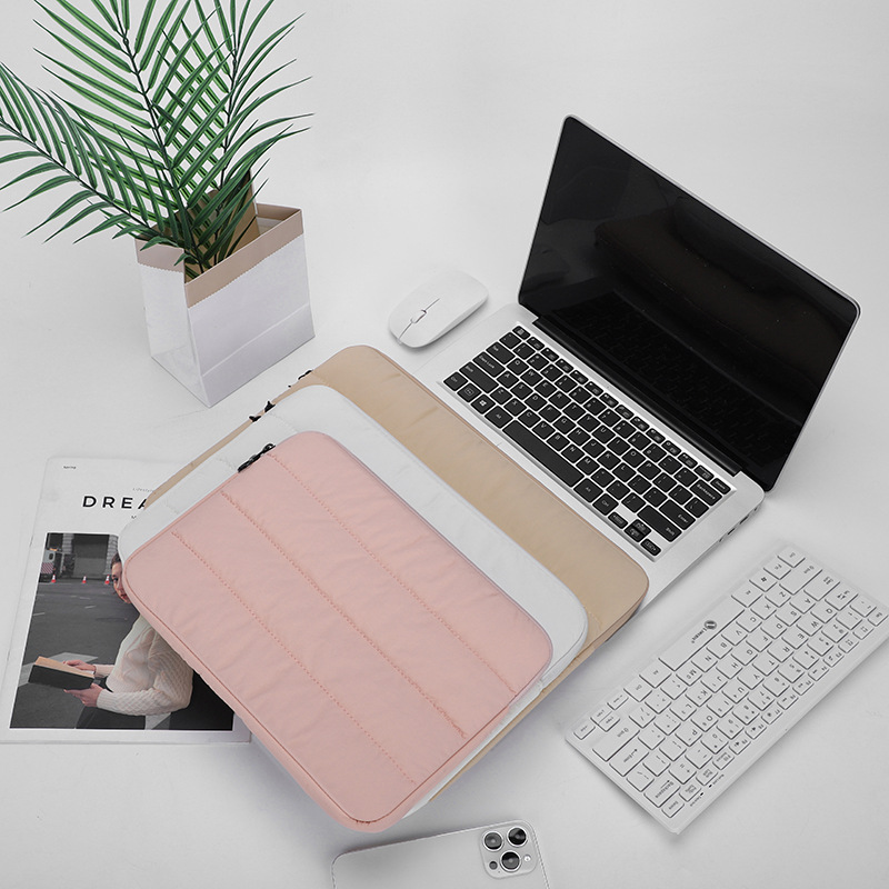 Manufacturer wholesale 2026 new model solid color versatile tablet bag, fashionable multi-size portable laptop sleeve bag