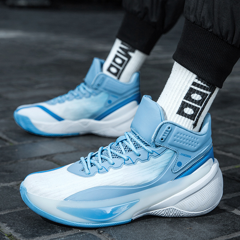 Chaussures de basket-ball de la série Gordon explosives, respirantes, fraîches, à haute élasticité, semelle souple, combat réel_voghion.com