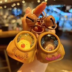 カピバラ星空灯リュックサックのペンダントが光るかばんカップルプレゼント掛けミニ可愛いリュックサックのキーホルダー