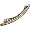 Brand metal hairgrip, hair accessory, advanced hairpin, hairpins, simple and elegant design, high-quality style