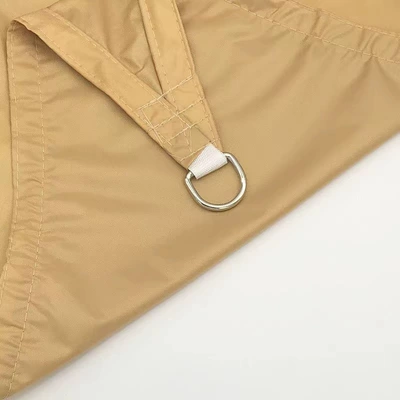 Avtomobil yan çətirləri — Sail, Triangular Sunshade - sand-yellow-thickened-ribbon-triangle-222