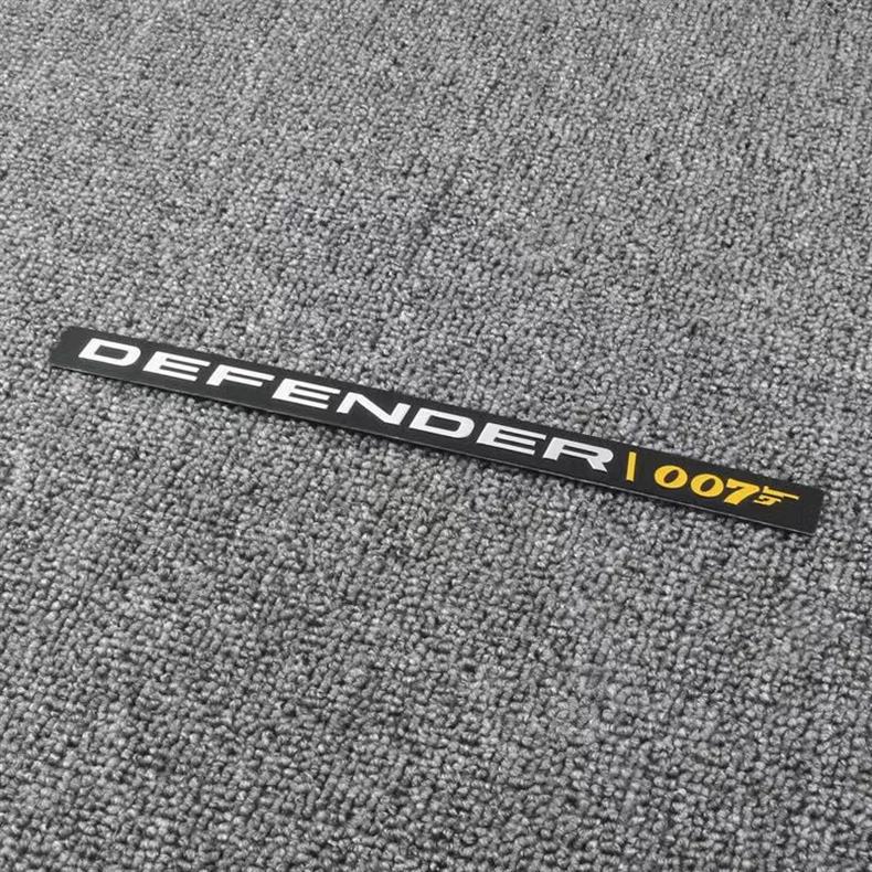 Suitable for Land Rover Defender 007 Collector's Edition Letter Logo Sticker, Rear Emblem, Defender Car Logo, Side Emblem