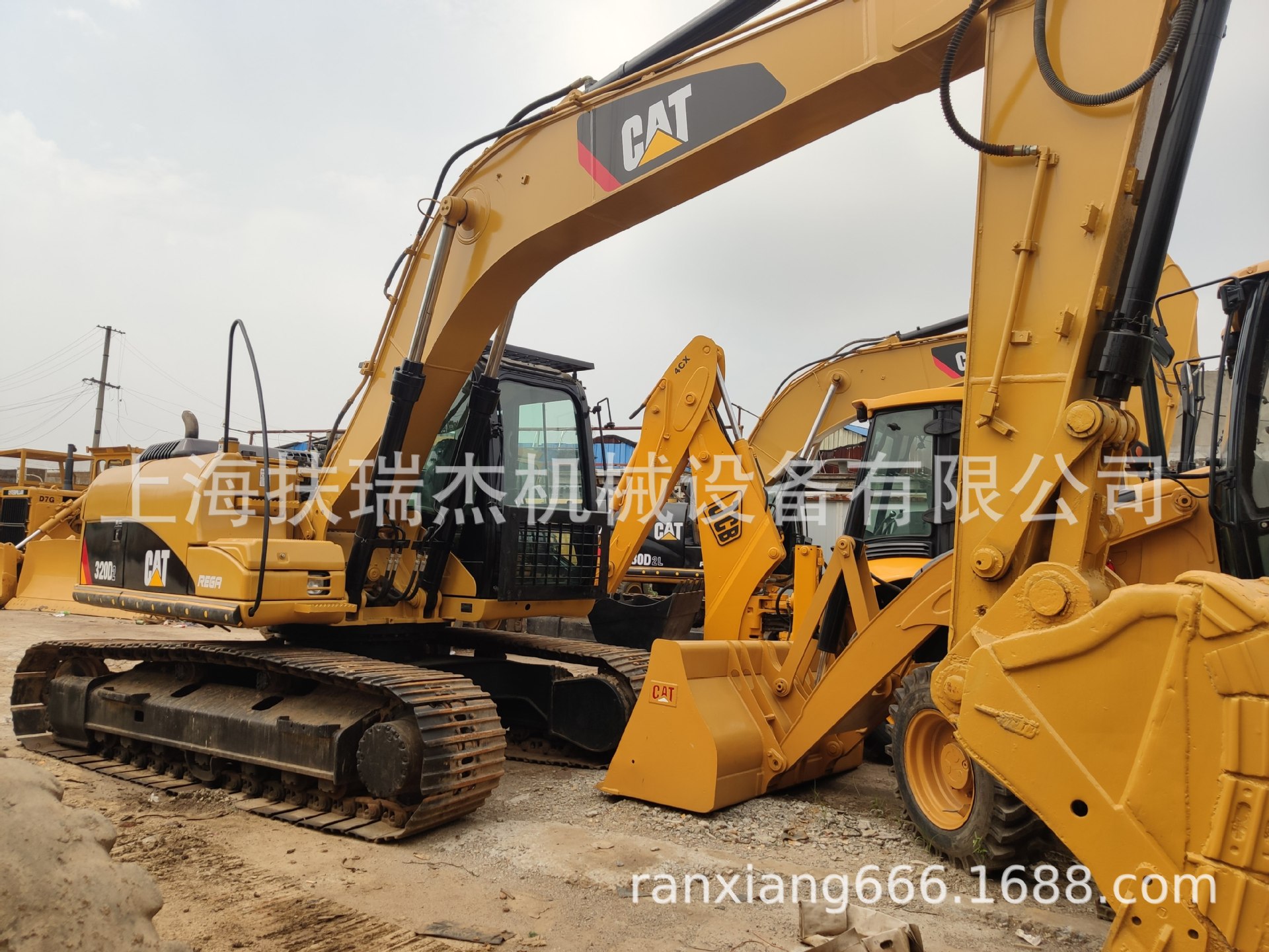 二手卡特挖掘机 卡特320D挖土机 液压挖掘机