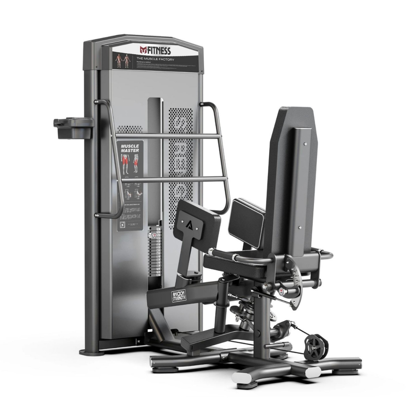 Equipo de ejercicios de fitness interior conjunto completo 3D dispositivo de entrenamiento de extensión interna musculo de piernas ejercicio de extensión interna muslo máquina integrada
