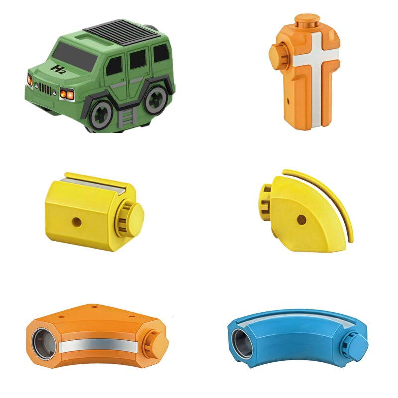 DIY Magnetic Track Car Accessories Electric Magnetic Train Children's Assembly Toy Building Blocks Custom Wholesale DIY Magnetic Track Car Accessories Electric Magnetic Train Children's Assembly Toy Building Blocks Custom Wholesale