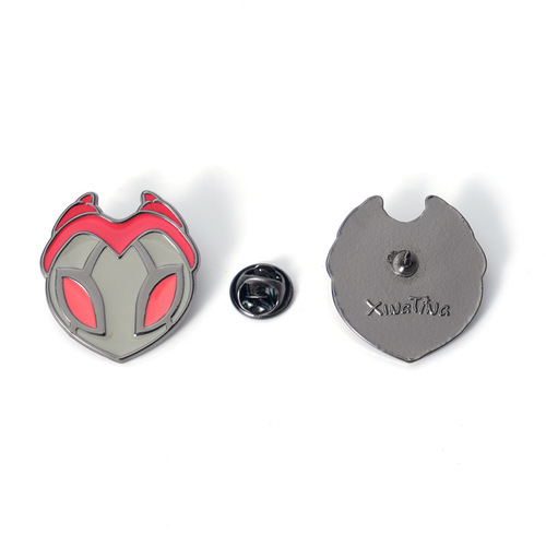 Fans' second creation anime peripherals Hollow Knight amulet badge Alloy crystal epoxy badge brooch