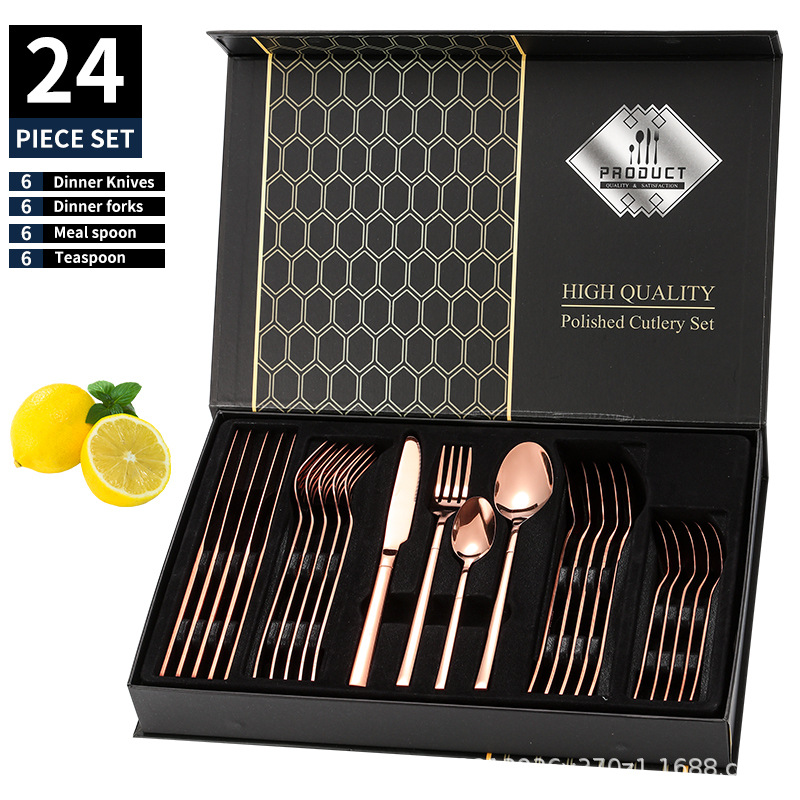 나이트 골드 로즈 골드 24개 세트(대형 상자)