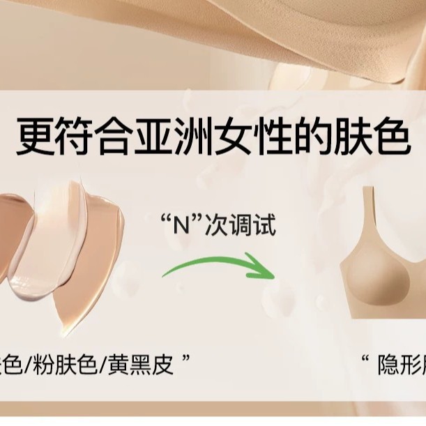 Venta directa de fábrica Comercio electrónico transfronterizo Sudeste de Asia Vietnam Tailandia Chaleco sin costuras para damas Recolección cómoda sujetador lateral