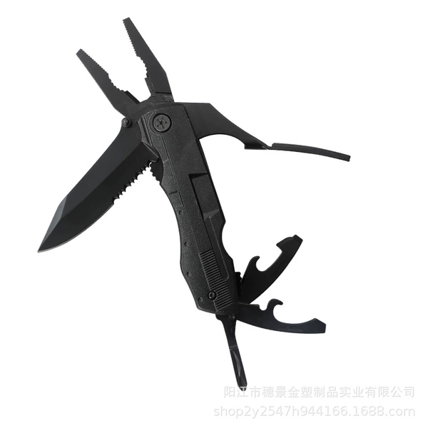 Multi -function knife pliers black