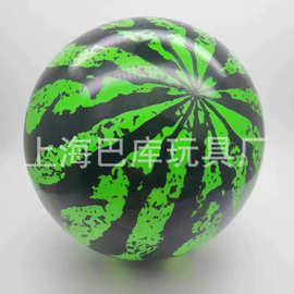 厂家直发西瓜球22公分 玩具球 儿童充气玩具沙滩玩具批发工厂直发