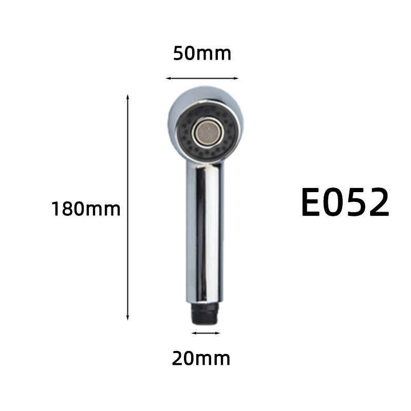Kitchen pull-out faucet, showerhead, retractable replaceable head, dishwashing and kitchen sink pressurized anti-splash water outlet accessories undefined