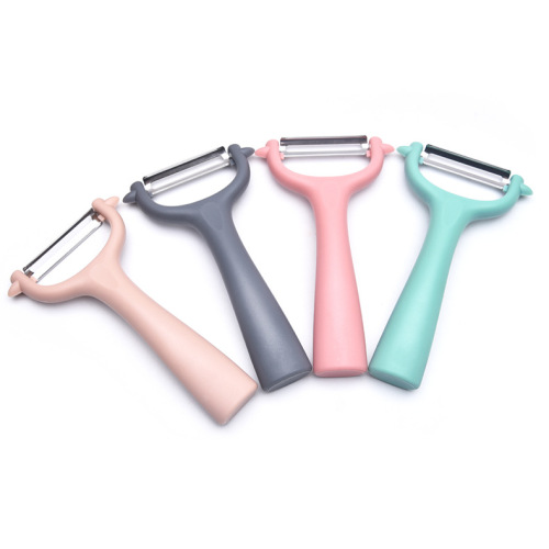 New Product Creative Stainless Steel Peel Knife Multi-functional Household Fruit Scraper Citrus Peeler Vegetable Shredder Manufacturer