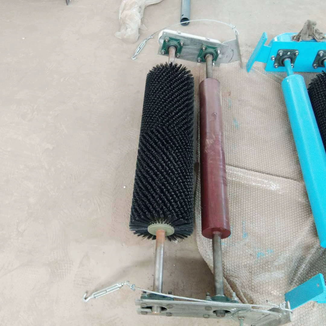 Автоматическая электрическая подметальная щетка с валиком для ленточного конвейера Zhongsheng Mining