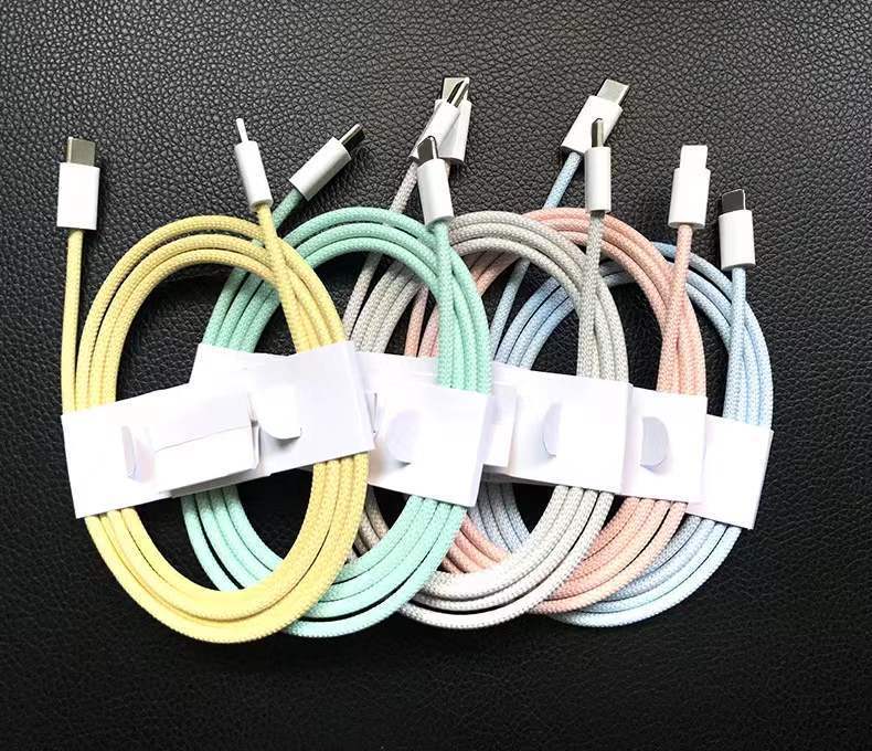 Unbeatable Value: Colorful 20W Braided iPhone Fast Charger! - Detail image 2