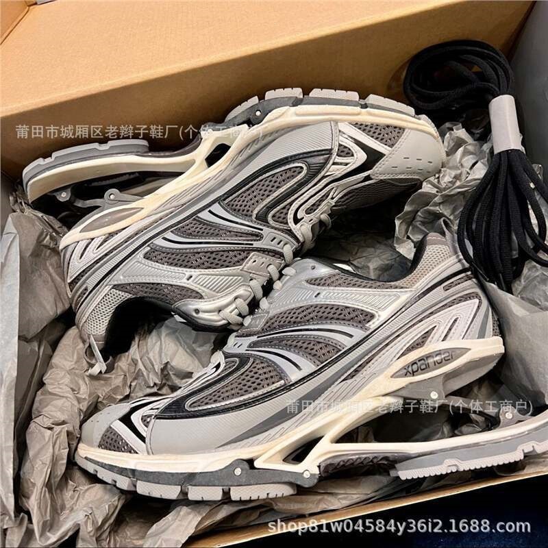 Putian cross-border sports shoes, original box and original tags, Paris世家 dad shoes imitation, thick-soled casual versatile shoes