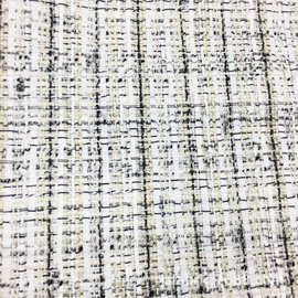 粗纺小香风粗花呢 编织连衣裙套装大衣裤裙鞋帽箱包面料