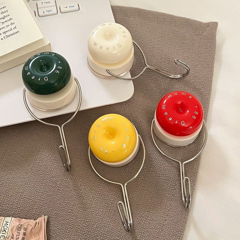 New Dopamine Suction Cup Hook Adhesive Clothes Hook Bathroom Toilet Wall Load-Bearing Towel Traceless Adhesive Hook